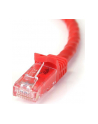 2M RED CAT6 PATCH CABLE StarTech.com 2m Cat6 Gigabit Snagless Patchkabel - RJ45 UTP Netzwerkkabel mit Schutzmanschette - Cat 6 Kabel - Rot - nr 7