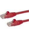 2M RED CAT6 PATCH CABLE StarTech.com 2m Cat6 Gigabit Snagless Patchkabel - RJ45 UTP Netzwerkkabel mit Schutzmanschette - Cat 6 Kabel - Rot - nr 8