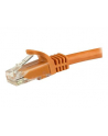 3M ORANGE CAT6 PATCH CABLE StarTech.com 3m Cat6 UTP RJ45 Gigabit Patchkabel Snagless - Cat 6 Netzwerkkabel mit Schutzmanschette - Cat.6 Patch-Kabel - Orange - nr 11