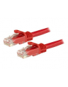 3M RED CAT6 PATCH CABLE StarTech.com 3m Cat6 UTP RJ45 Gigabit Patchkabel Snagless - Cat 6 Netzwerkkabel mit Schutzmanschette - Cat.6 Patch-Kabel - Rot - nr 5