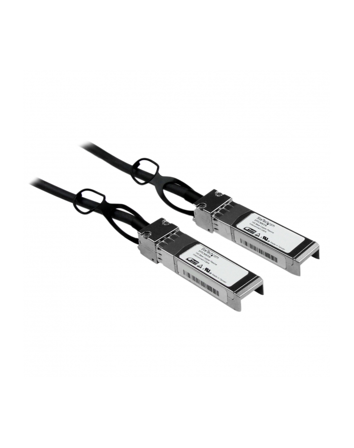 1M SFP+ 10GBE TWINAX CABLE StarTech.com Cisco kompatibles SFP+ Twinax Kabel 1m - 10GBASE-CU SFP+ Direct Attach Kabel - passiv - 10Gigabit Kupfer Netzwerkkabel główny