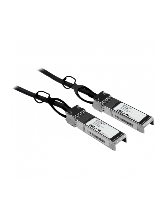 2M SFP+ 10GBE TWINAX CABLE StarTech.com Cisco kompatibles SFP+ Twinax Kabel 2m - 10GBASE-CU SFP+ Direct Attach Kabel - passiv - 10Gigabit Kupfer Netzwerkkabel główny