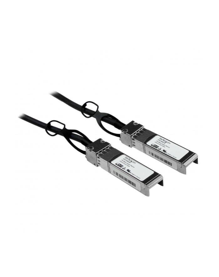 3M SFP+ 10GBE TWINAX CABLE StarTech.com Cisco kompatibles SFP+ Twinax Kabel 3m - 10GBASE-CU SFP+ Direct Attach Kabel - passiv - 10Gigabit Kupfer Netzwerkkabel główny