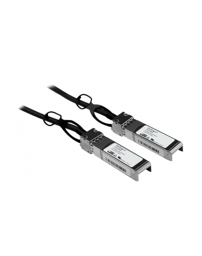 5M SFP+ 10GBE TWINAX CABLE StarTech.com Cisco kompatibles SFP+ Twinax Kabel 5m - 10GBASE-CU SFP+ Direct Attach Kabel - passiv - 10Gigabit Kupfer Netzwerkkabel główny