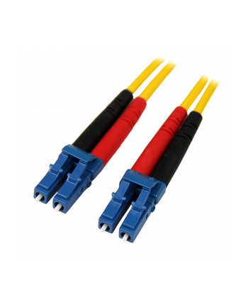 10M LC TO LC FIBER PATCH CABLE StarTech.com 10m Singlemode 9/125 Duplex LSZH LC auf LC OS1 LWL / Glasfaser-Netzwerkkabel - Gelb