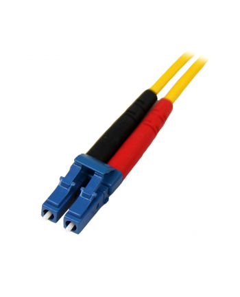 10M LC TO LC FIBER PATCH CABLE StarTech.com 10m Singlemode 9/125 Duplex LSZH LC auf LC OS1 LWL / Glasfaser-Netzwerkkabel - Gelb