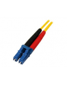 1M LC TO LC FIBER PATCH CABLE StarTech.com 1m Singlemode 9/125 Duplex LSZH LC auf LC OS1 LWL / Glasfaser-Netzwerkkabel - Gelb - nr 9