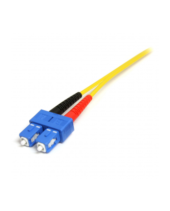 10M LC TO SC FIBER PATCH CABLE StarTech.com 10m Single Mode 9/125 Duplex LSZH LC auf SC OS1 LWL / Glasfaser-Netzwerkkabel - Gelb