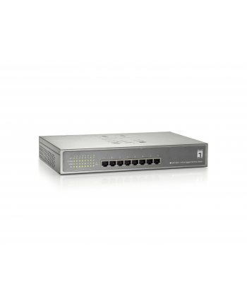 LevelOne 8-PORT GIGABIT POE-PLUS SWITCH 123.2W                    IN