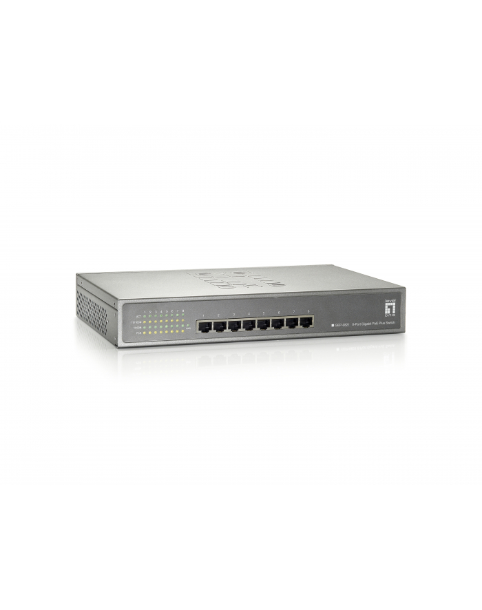 LevelOne 8-PORT GIGABIT POE-PLUS SWITCH 123.2W                    IN główny