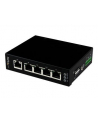 5PT INDUSTRIAL GIGABIT SWITCH StarTech.com 5 Port Unmanaged Industrieller Gigabit Ethernet Switch - Hutschienen- / Wandmontierbar - DIN-Schienen GbE Netzwerk Switch - nr 11