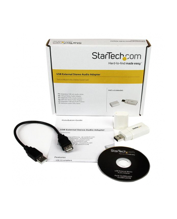 StarTech.com USB STEREO AUDIO ADAPTER EN