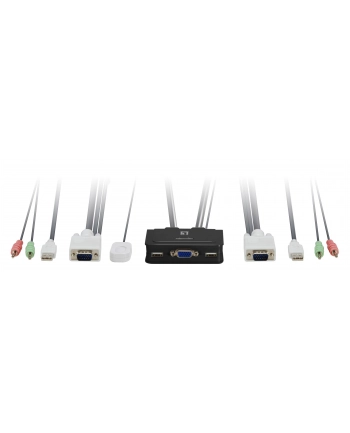 LevelOne 2-PORT USB KVM SWITCH W/ AUDIO                         IN nr 2