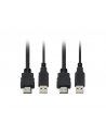 LevelOne CABLE KVM SWITCH 2 PORTS .                                IN - nr 3