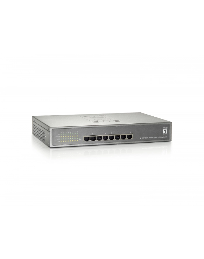 LevelOne 8-PORT GIGABIT POE-PLUS SWITCH 123.2W                    IN główny