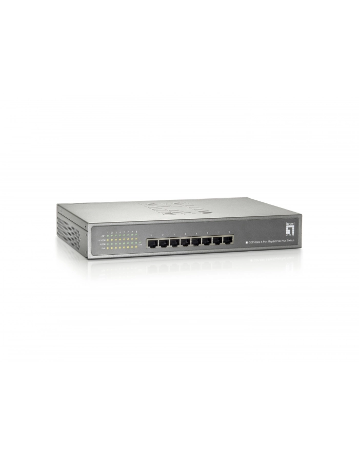 LevelOne 8-PORT GBIT POE-PLUS SWITCH 240W główny
