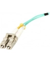 10M AQUA FIBER PATCH CABLE StarTech.com 10m 10Gb Aqua Duplex Multimode 50/125 OM3 LSZH LC/LC LWL- /Glasfaser Patchkabel / Netzwerkkabel - nr 12