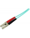 10M AQUA FIBER PATCH CABLE StarTech.com 10m 10Gb Aqua Duplex Multimode 50/125 OM3 LSZH LC/LC LWL- /Glasfaser Patchkabel / Netzwerkkabel - nr 13