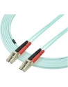 5M AQUA FIBER PATCH CABLE StarTech.com 1m 10Gb Aqua Duplex Multimode 50/125 OM3 LSZH LC/LC LWL- /Glasfaser Patchkabel / Netzwerkkabel - nr 11