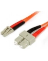 2M FIBER PATCH CABLE LC - SC StarTech.com 2m Multimode 62,5/125 Duplex LWL-Patchkabel LC - SC - Glasfaser Netzwerkkabel - nr 14