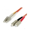 2M FIBER PATCH CABLE LC - SC StarTech.com 2m Multimode 62,5/125 Duplex LWL-Patchkabel LC - SC - Glasfaser Netzwerkkabel - nr 15