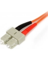 2M FIBER PATCH CABLE LC - SC StarTech.com 2m Multimode 62,5/125 Duplex LWL-Patchkabel LC - SC - Glasfaser Netzwerkkabel - nr 17