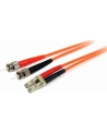 2M FIBER PATCH CABLE LC - ST StarTech.com 2m Multimode 62,5/125 Duplex LC auf ST LWL / Glasfaserkabel - nr 13