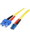 1M SM FIBER PATCH CABLE LC-SC StarTech.com 1m Single Mode Duplex Glasfaser (LWL) Patchkabel LC-SC - nr 17