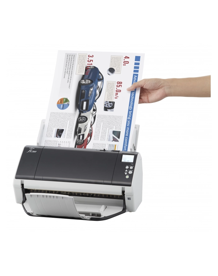 Fujitsu FI-7480 DOCUMENT SCANNER 80ppm / 160ipm duplex A4L ADF document scanner. Includes PaperStream IP, PaperStream Capture, Scanner Central administrator software and 12 months Advanced Exchange (2 day) warranty./ główny