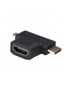 AKYGA ADAPTER HDMI F / MINI HDMI M + MICRO HDMI M AK-AD-23 - nr 15