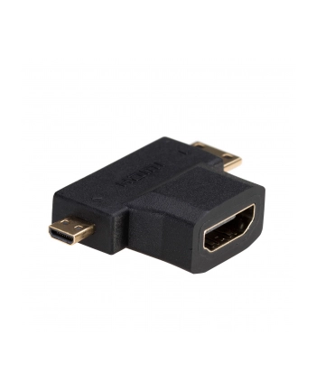 AKYGA ADAPTER HDMI F / MINI HDMI M + MICRO HDMI M AK-AD-23 nr 2