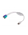 AKYGA ADAPTER USB AM -> 2X PS/2 AK-AD-15 - nr 8