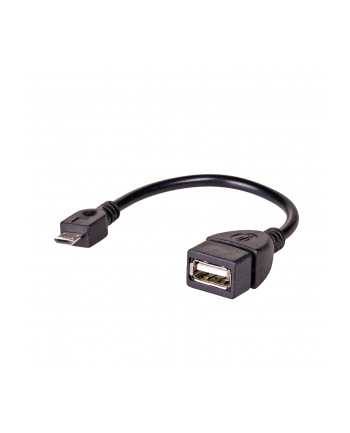 AKYGA ADAPTER USB AF / MICRO USB B 15CM OTG AK-AD-09