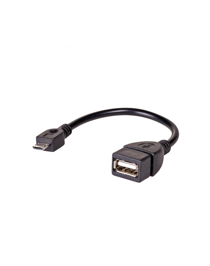 AKYGA ADAPTER USB AF / MICRO USB B 15CM OTG AK-AD-09 główny