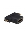 AKYGA ADAPTER HDMI F / MINI HDMI M + MICRO HDMI M AK-AD-23 - nr 17