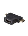 AKYGA ADAPTER HDMI F / MINI HDMI M + MICRO HDMI M AK-AD-23 - nr 4