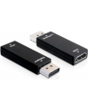 DELOCK ADAPTER DISPLAYPORT(M) - HDMI(F) - nr 25
