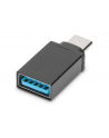 ASSMANN Adapter USB 3.0 SuperSpeed Typ USB C/USB A M/Ż czarny - nr 24