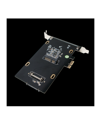 LogiLink Karta PCI Express, 1 x HDD/SDD + 1 x mSATA