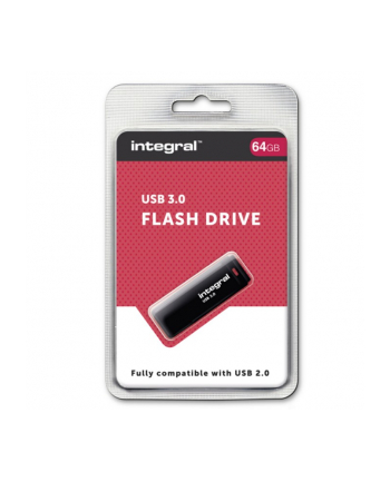 Integral PENDRIVE 64GB USB 3.0 BLACK