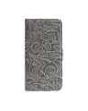 Etui walletcase iPhone 6/6S Plus skóra szare/różowe - nr 1