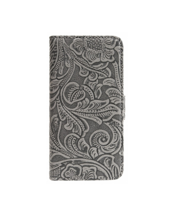 Etui walletcase iPhone 6/6S Plus skóra szare/różowe