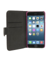 Etui walletcase iPhone 6/6S Plus skóra szare/różowe - nr 27