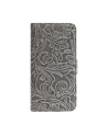 Etui walletcase iPhone 6/6S Plus skóra szare/różowe - nr 46