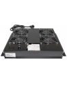 Intellinet Panel wentylacyjny 4W z termostatem i kablem do szafy 19'' czarny - nr 6