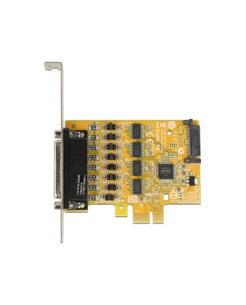 Delock Karta PCI Express > 4 x COM 9PIN na kablu 5V/12V nr 1
