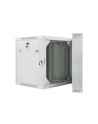 Lanberg szafa instalacyjna wisząca dwusekcyjna 19'' 12U 600x600mm szara - nr 48