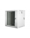 Lanberg szafa instalacyjna wisząca dwusekcyjna 19'' 12U 600x600mm szara - nr 50