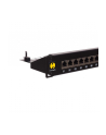 Netrack patchpanel wyposażony 19'' 24-porty kat. 6A FTP, Krone IDC - nr 1