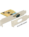 Delock Karta PCI Express > 1x COM 9PIN (M) - nr 25
